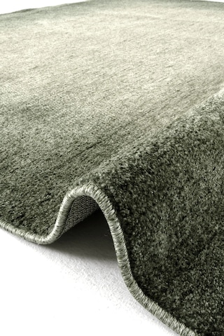 Hoom Rugs Etro 2707 Yeşil Çerçeveli Vintage Desenli Salon Halısı