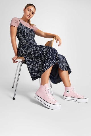Converse Chuck Taylor All Star Lıf Pembe Kadın High Sneaker Pembe