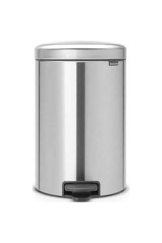 Brabantia Çöp Kutusu 20 Litre Newicon Pedallı Mat Steel 114021