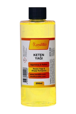Kandillo Yağlı Boya Seti. Keten Yağı. Terebentin. Fırça Temizleme N11.2767
