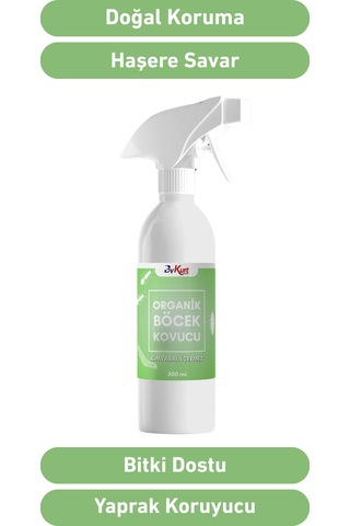Bykurt Organik Böcek Kovucu 500ml Unlu Bit, Trips, Yeşil Bit, Kırmızı Örümcek Karşıtı 500 ML