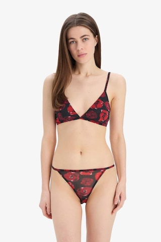 DeFacto Fall in Love Tül Slip Külot D5603AX24AURD197 Kırmızı