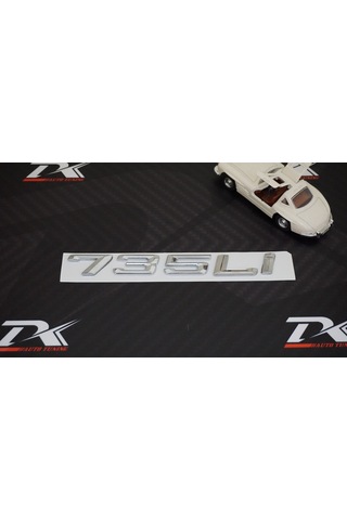 Bmw 735Li 735İ Bagaj Krom Metal 3M 3D Yazı Logo