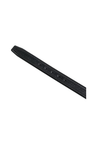 Siyah Erkek F-734-42 Grande Arsel Deri Klasik Kemer Genişlik 3.5 Cm