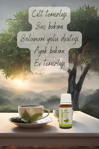 Einnatur Çay Ağacı Uçucu Yağı %100 Saf Melaleuca Alternifolia Essential Oil Tea Tree Oil 10 ML