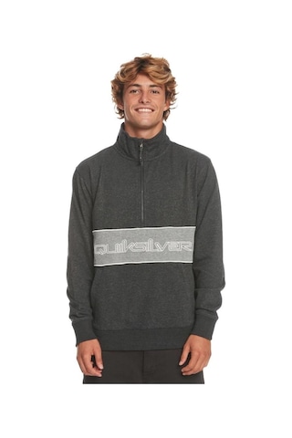 Quiksilver Bold Omni Erkek Sweatshirt-24330 Füme/gri