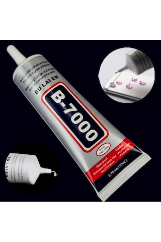 B-7000 Şeffaf 50ml Ekran Dokunmatik Cam Kapak Yapıştırıcı