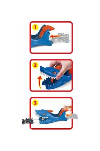 Hot Wheels Vahşi Fırlatıcılar Serisi Köpekbalığı  Gvf41-Gvf43