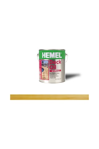 Hemel Deck Oil Antique Pine Antik Çam Dek Yağı 2,5 Lt