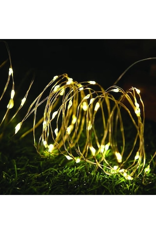 100 Led Solar 12 Metre 7 Mod Işık Zinciri Diğer