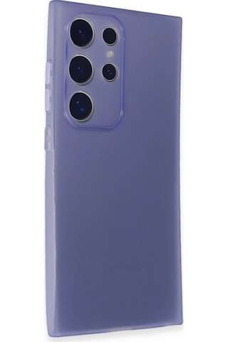 Newface - 954 - Samsung Galaxy Uyumlu S24 Ultra Kılıf Puma Silikon - Csmo-tex - - Mor