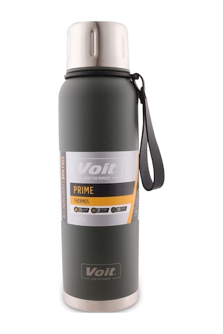 Prime Thermos 1000 Ml | 316 Paslanmaz Çelik, Çift Cidarlı Vakum Yalıtımlı Termos