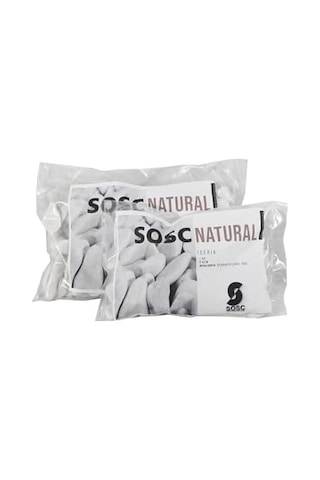 Natural Beyaz Dolomit Dekoratif Çakıl Taşı, İç Ve Dış Mekan Peyzaj İçin, 2-4 Cm, 1 Kg, Bahçe Saksı Süsü