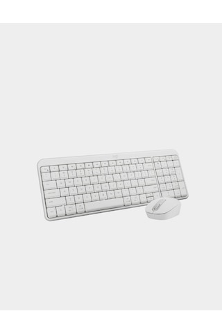 Logitech Mk250 Kablosuz Bluetooth Kablosuz Klavye Ve Mouse Seti Beyaz