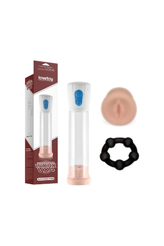 Hızlı Express Lovetoy Worx Vx4 Suni Vajina Girişli Tam Otomatik Penis Vakum Pompası