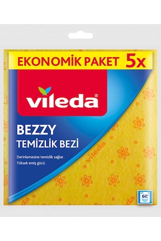 Vileda Bezzy Temizlik Bezi 5'li