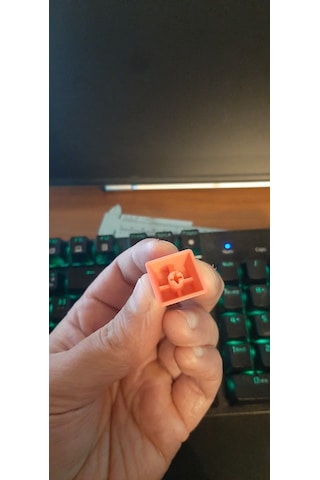 Kirby Keycap 2 Li Set Cherry Mx Uyumlu Sevimli Pembe Tuş Başlığ