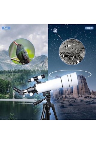 Umotech Profesyonel 333x Astronomik Gökyüzü Ay Doğa Teleskobu