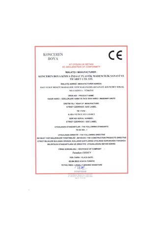 Mimoza Tavan Boyası 10KG Tse