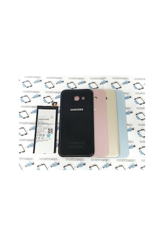 Samsung Uyumlu Galaxy A7 2017 A720 Arka Pil Kapağı + Batarya