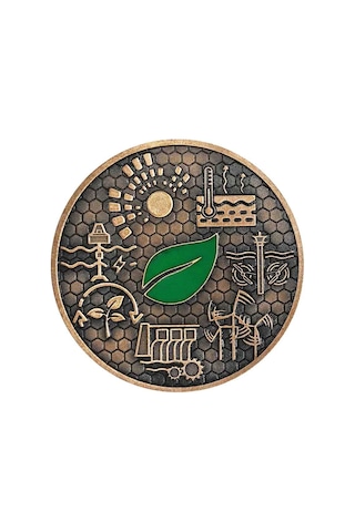 Agakulche Kaynakları Bronz Sikke Coin