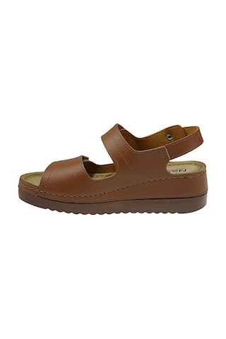 Neon Shoes Arini Günlük Çift Cırt Cırtlı Anatomik Ortopedik Taban Kadın Yürüyüş Sandalet 001