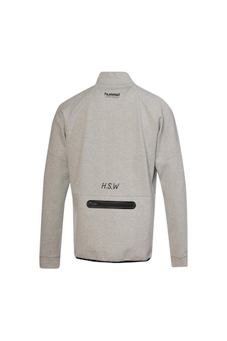 Hummel 922405-2006 Inter Zip Erkek Spor Ceket Gri Melanj