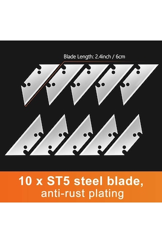 Çok Açılı Gönye Kesme Makası, Çok İşlevli Gönye Kesme Makası El Aletleri, Pah Kesmek İçin Yedek Bıçaklı 45 Derece - 135 Derece Gönye Kesme Makası Kesme Aleti Diğer