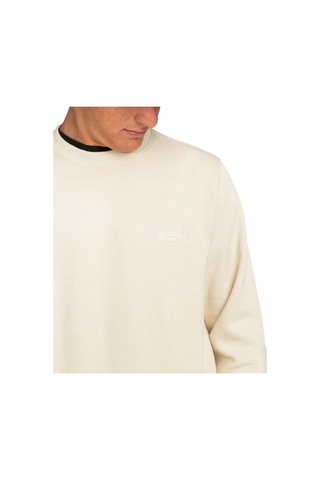 Billabong Ebyft00113 Arch Cr Sweat Krem Erkek Sweatshirt Krem