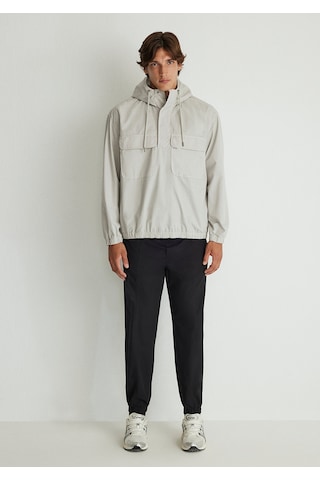 Mavi - Kapüşonlu Gri Sweatshirt 0211155-70144 Gri