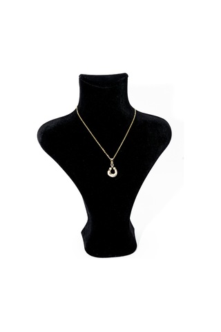 Biem 316l Çelik Zirkon Taşlı İdil Kolye Gold/gümüş