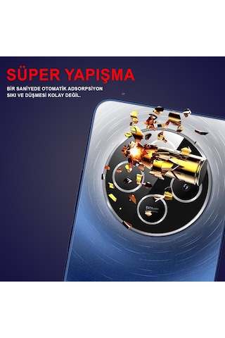 Redmi 14c Uyumlu Kamera Lens Koruyucu Dayanıklı Kamera Koruyucu