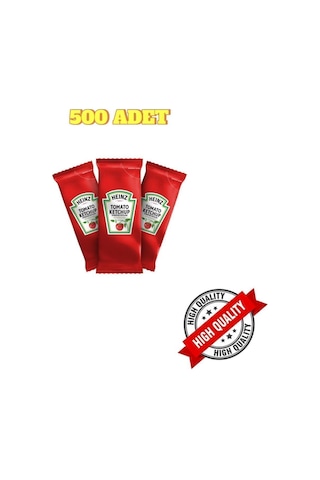 Ketçap Sachet Pp 9 Gr 500 Adet