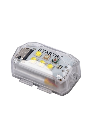 Yaozixa Drone Gece Işığı: 3 Renk Beyaz/yeşil/kırmızı , Çoklu Flaş Modu, Dahili Pil, Uyarlanabilir Abs+pc Malzeme