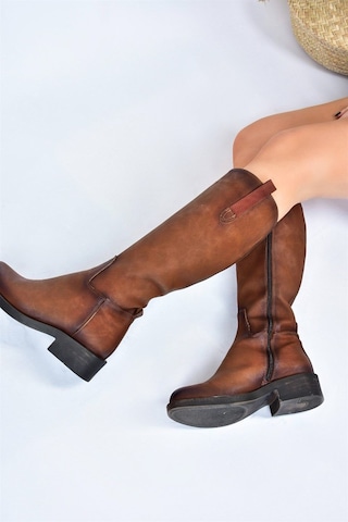 Fox Shoes Taba Kadın Çizme J674272109 Taba