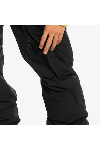 Quiksilver Fly High Bib Erkek Siyah Snowboard Pantolonu Kvj0
