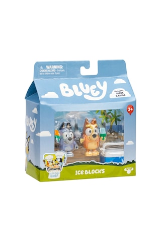 Bluey 2'li Figür Aksesuarlı Set Ice Blocks 18912