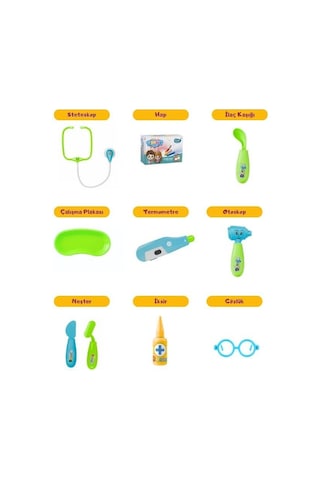Pasifik Toys Doktor Seti Bs8502a Mavi