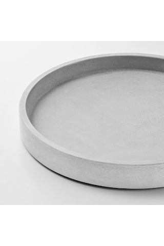 Ikea Boysenbär Saksı Altlığı, Açık Gri, 19 Cm