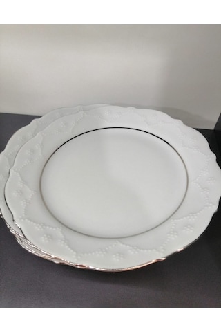 Porland Porselen 12'li Queen 21 Cm Pasta Tabak