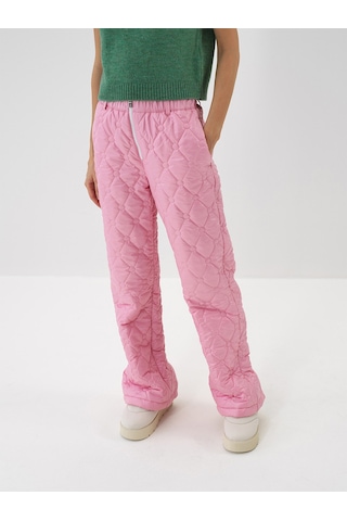 Pembe Formunu Koruyan Oversize Pantolon 201246