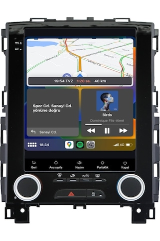 Otolas Renault Megane 4 Android Multimedya Ekran 2016-2024 8 Gb + 128 Gb 9.7''