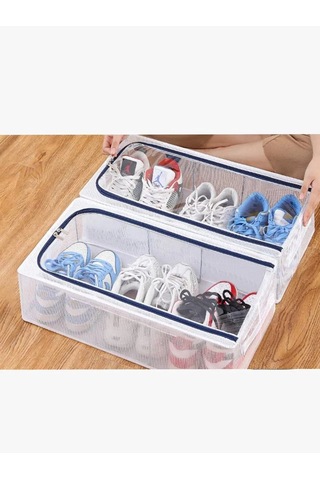 Red New Year Yakkabı Saklama Düzenleyici 277805140 Beyaz