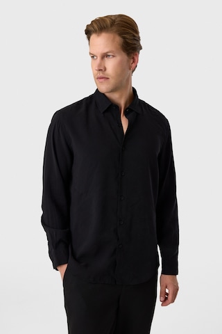 Backandbond Regular Fit Siyah Gömlek
