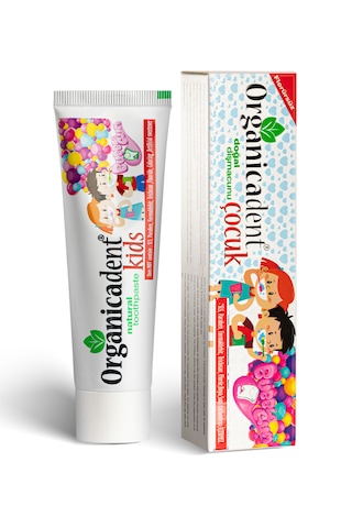 Organicadent Doğal Çocuk Diş Macunu 50ml 3 Adet Beyazlatma