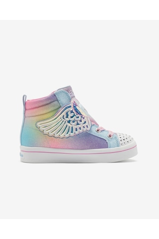 Skechers Twi-lites 2.0 - Flying Love Büyük Kız Çocuk Mavi Işıklı Spor Ayakkabı 314393l Lbmt Mavi