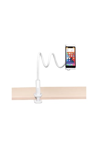 Bix Saiji Datura IS 100 CM Akrobat Flexible Ayarlanabilir Telefon Tablet Tutucu Beyaz