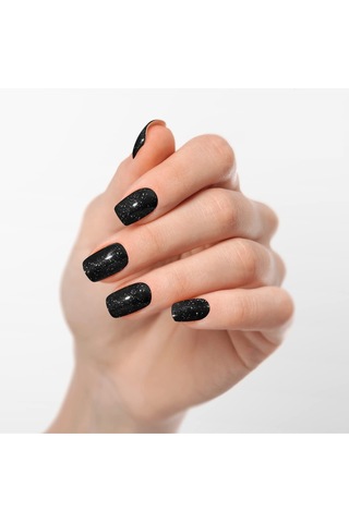 Shine Black Jel Tırnak 16 Adet, 1 Kullanım
