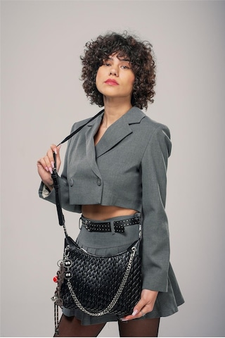 Ççs Kadın 17802 Omuz Çantası Siyah