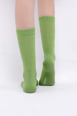 Mısırlı Kadın %10 Gümüş Madeni İçerikli Yeşil Soket Çorap M 78000 Y Yeşil